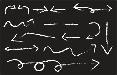 chalk drawing of a blackboard with chalk