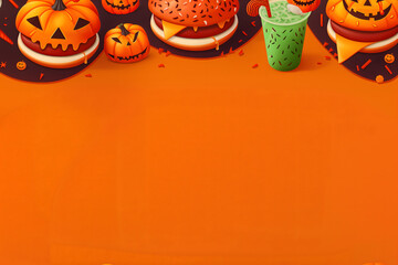 Pumpkin shaped snack time
