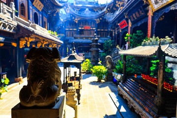 Luohan temple in Chongqing