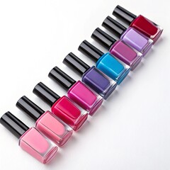 Nail polishes of all colors