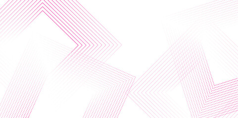 Abstract pink and white neon geometric light technology digital hi tech concept background. Vector illustration abstract graphic design banner pattern presentation background web template.