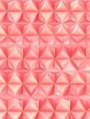 Geometric pattern with triangles in red