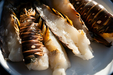 Surf and Turf Rindfleisch mit Garnelen