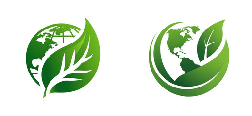 Sustainable practices promoting environmental awareness global impact infographic green educational cut out set png