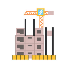 Obraz premium Construction Building