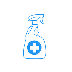 disinfectant spray bottle icon