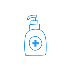 disinfectant spray bottle icon