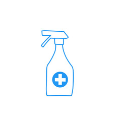 disinfectant spray bottle icon