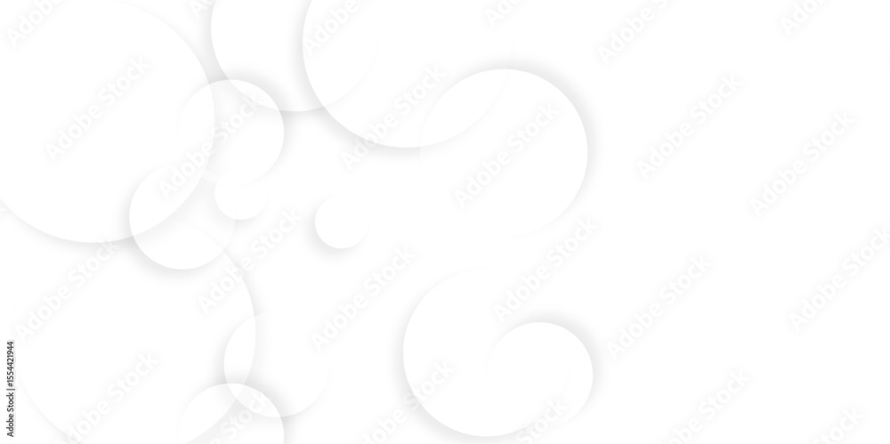 Poster modern abstract white background with transparent layers triangle shape with shadow. white color tec