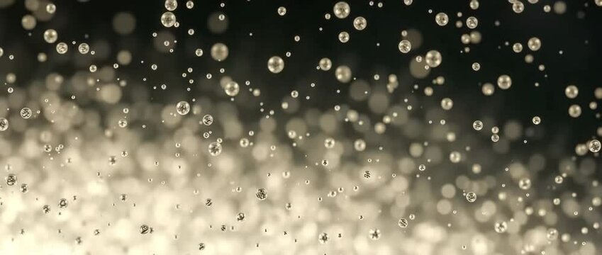 rain drop falling motion, water bubble falling motion, water drops on the window
