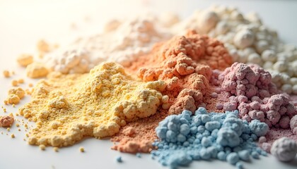 Colorful Powder Pigment Dyes for Cosmetics or Art