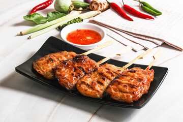 Thai Street foof pork satay