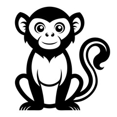 monkey vector illustration
