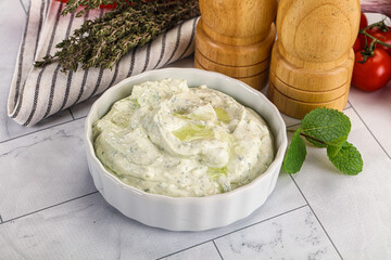Greek feta dip with oil