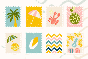 icon, vector, set, flower, design, illustration, nature, symbol, sun, summer, art, sea, beach, sign, leaf, pattern, logo, butterfly, water, icons, collection, element, fish, star, travel