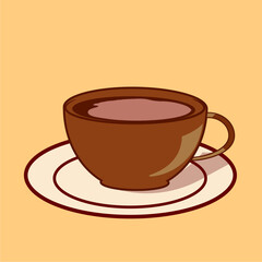 Coffee Vector Illustration | High-Quality Coffee Clip Art & Graphics