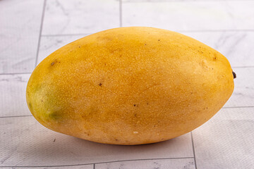 Ripe sweet yellow juicy Mango