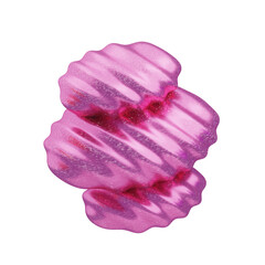 Fototapeta premium 3D Glitter Abstract Pink Orbital Design