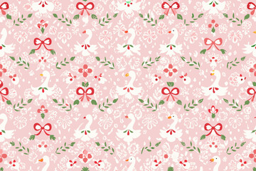 flower, pattern, pink, vector, floral, seamless, blossom, cherry, spring, wallpaper, tree, leaf, nature, illustration, design, sakura, branch, card, decoration, art, flowers, bird, love, frame, rose