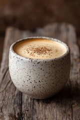 Obraz premium Tasty hot autumn drink, seasonal drink, cozy autumn, realistic photo