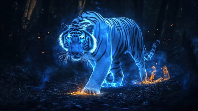 Blue Tiger