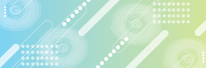 Banner background.green and blue gradient geometric shape eps 10