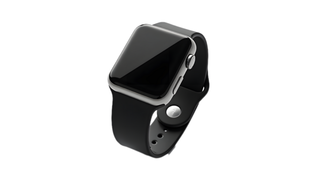 Smartwatch PNG – Wearable Tech Device Clipart with Transparent Background
