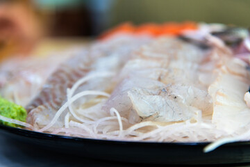 rockfish sashimi