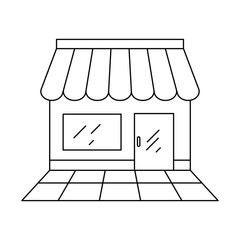 shopping store illustration