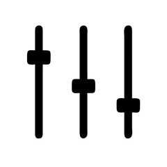 equalizer sound bars icon design