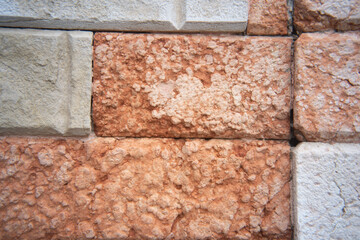 Captivating textures of retro brickwork revealing stories of the past