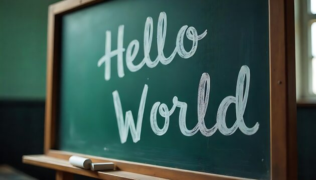 Back to School" banner, Back to School words  on chalkboard background., Back To School Concept With Education And School Symbols On Blackboard, created with generative ai