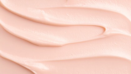 Creamy closeup, smooth texture for backgrounds, food, and cosmetics 