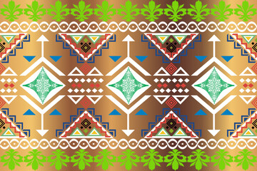 seamless  pattern with geometric elements