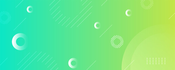 background banners. full of colors, bright green gradations eps 10