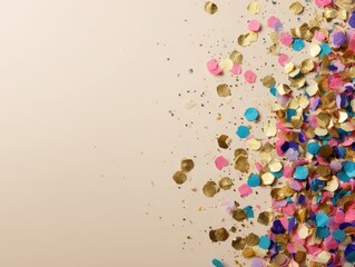 Colorful Confetti Celebration for Quiz Results in Modern Design