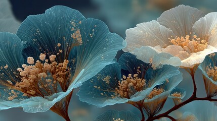Exploring Fractal Fluency in Stunning Flower Line Art
