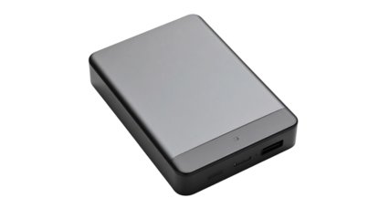 Black plastic USB flash drive, a portable digital data storage device for computer technology