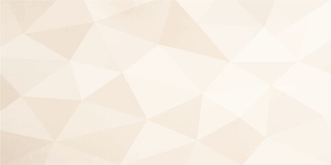 Beige geometric polygon low poly texture for modern backgrounds


