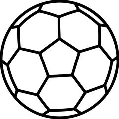 Fototapeta premium soccer ball isolated on white