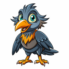 illustration of cartoon bird