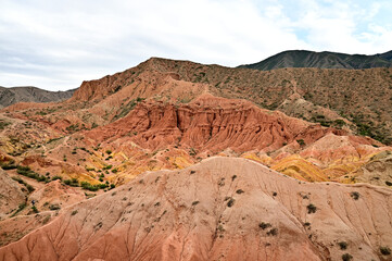 Fairy Tale Canyon in Kirgistan