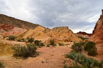 Fairy Tale Canyon in Kirgistan