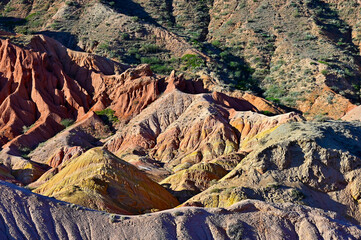 Fairy Tale Canyon in Kirgistan