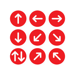 arrow icon set
