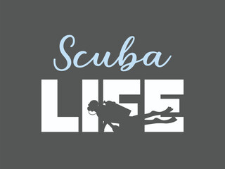 Scuba life shirt explore the deep sea ocean diving lifestyle tee