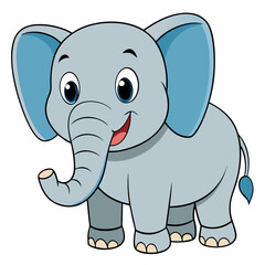 baby elephant cartoon