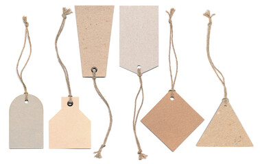 Old Label, Tag collection isolated on white background. A good set on the theme of shop, sales, clothes.