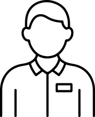 chef holding a blank sign