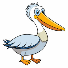 cartoon pelican cartoon